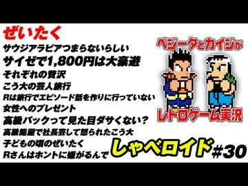 ぜいたく しゃべロイド#30