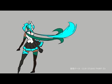 【自主制作アニメ】くるくるステップ【MikuMikuDance】