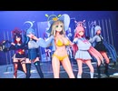 【MMD ブルーアーカイブ 4K/60fps】《十六夜ノノミ・浦和ハナコ ・天雨アコ・狐坂ワカモ・銀鏡イオリ》~《'WA DA DA' M/V - Kep1er 케플러》