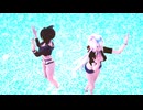 【MMD】「妄想感傷代償連盟」Kuro & Haku【TDA／60FPS】