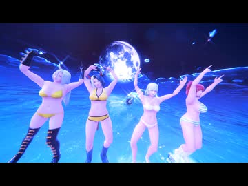 【東方MMD】【第16回東方ニコ童祭】メランコリック（English　Arrange）　れてぃ・ももよ・こまち・うるみ