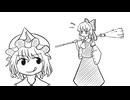 【第16回東方ニコ童祭】幽々子様の神社参り【東方手書き劇場】