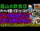 【嵐山の飲食店】オシャレを謳ってぼったくるカフェのケーキがシャトレーゼ商品の転売だとバレて企業から法的案件にされ終わるw4億かけて中国人が作った店がレンチンでヤバすぎるw