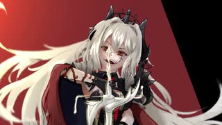 【錆びた赤】ベルディグリィさんを描いてみる（つもりだった）