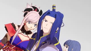 【Fate/MMD】自作モデルでCH4NGE