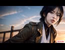 AI Video【Mikasa Ackerman(Attack on Titan)】AI動画【ミカサ・アッカーマン(進撃の巨人)】【1】