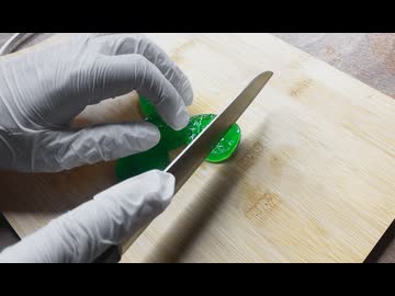 食べられる扇風機のメイキング