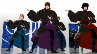 【MMD】一騎当千【企画派生キャラ】