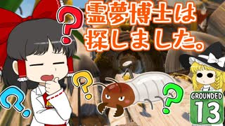 【遭難３】博士と助手は研究所の裏庭で遭難しました。１３日め【Grounded】【ゆっくり実況】