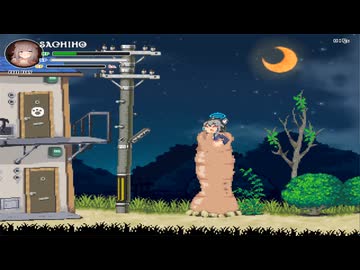 【リョナ】ブルーなアーカイブのシロコ、WORMにたべられる！【ミリア戦記DX】【vore】【丸呑み】
