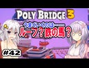 目指せ上位10%以内の橋！ #42【POLY BRIDGE 3】
