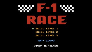 【Jamesのゲーム実況】ファミコン（Famicom/FC）  F1レース F-1 Race