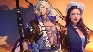 【英傑大戦】不死の城塞 VS 斜陽の英略【字幕会話付き】
