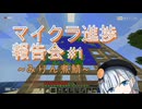 マイクラ進捗報告会#1【みりん煮鯖】