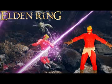 石棺の大穴の連撃レーザーエリアの洗礼を受ける小林 #26 DLC編【ELDEN RING】