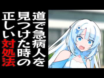 街で急病人を見つけたので周りに適切な指示をする雪さん