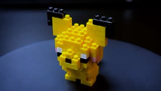 【ナノブロック】ピチューだよ。【ポケモン】