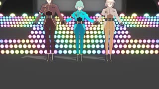 【MMDアイナナ】悠と虎於と巳波でうまぴょい伝説【自作モデル】