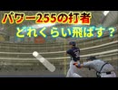 最強に育成されたパワー255のバッターでホームランを打ってみた【プロ野球スピリッツ】