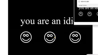 you are an idiot クロームブック