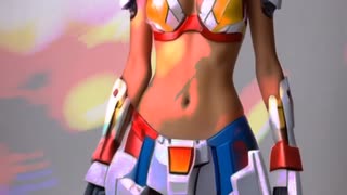 ガンダムコスプレビキニバージョン