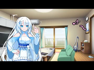 料理配信につむぎちゃんを呼ぶ雪さん