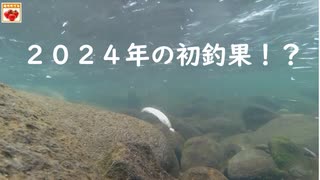 ≡ 2024年の初釣果⁉ × ​潜水ウェブカメラ ≡ これはニコ生の録画です