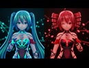 【MMD】初音ミク＆重音テト『アイのシナリオ』