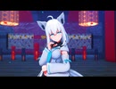【MMD ホロライブ 4K/60fps】《Shirakami Fubuki (白上フブキ) Yukihana Lamy (雪花ラミィ)》~《℃-ute 『Kiss me 愛してる』》