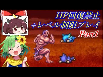 きりたんのFF4HP回復禁止+レベル制限プレイpart1/8