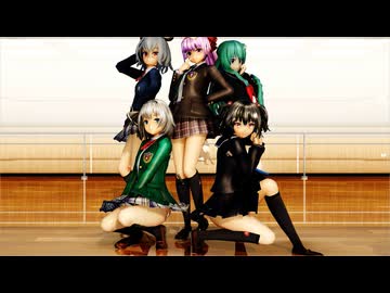 【ＭＭＤ】気まぐれメルシィ　魂魄妖夢　パチュリー・ノーレッジ　東風谷早苗　ナズーリン　小野塚小町　♡尻フェチカメラ♡　【Ray-MMD1.52　★ぱんつ特別警報★】