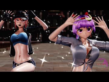【東方MMD】パチュリーと小悪魔で「GETCHA!」1080P