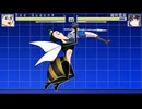 [MUGEN]QBがリクエストよりワンパイロンやその他のキャラを呑み込む[リョナ]