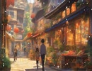 【フリーBGM】街中で見つけた素敵な出逢い♪ byオノマトペイmusic