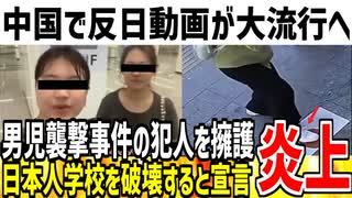 【中国】深センでの事件が原因で反●動画が大流行へ！犯人を擁護し日本人学校を破壊するべきと国民を扇動している模様...