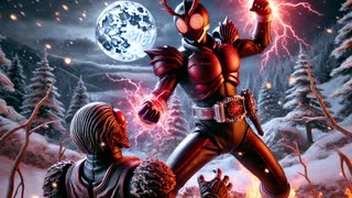AIで作ったライダーをヌきながら爆笑したちんちん亭語録で作った曲と一緒に動かしてみた