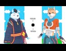 【VOCALOID6AI+UTAU+SV】メズマライザー / 式狼縁V6AI・紅鏡緋色・----SV [MMD PV]
