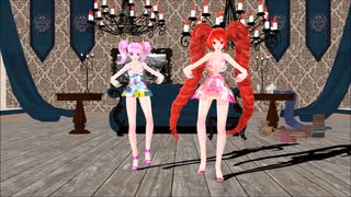 【MMD】彼方此方【重音テト　小春音アミ】