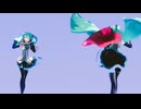【MMD】ラビットホール - スカートの物理を堪能する動画