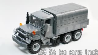 レゴ互換【M35トラック】M35 2½ ton cargo truck