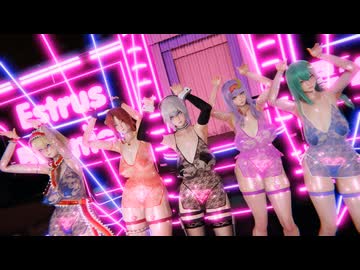【東方MMD-R15】幻想郷のお姉さん達が「ぴょんぴょんハッスル！！」【紳士向け】