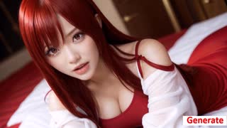 AI Video【Erza Scarlet(Fairy Tail)】AI動画【エルザ・スカーレット(フェアリーテイル)】【2】