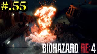 【BIOHAZARD_RE:4】ヘタレが大統領の娘のパンツは見れないけど頑張る【完全初見】#.55