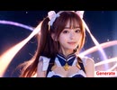 AI Video【Nanoha Takamachi(Magical Girl Lyrical Nanoha)】AI動画【高町なのは(魔法少女リリカルなのは)】【1】