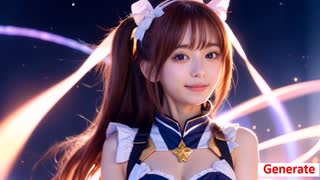 AI Video【Nanoha Takamachi(Magical Girl Lyrical Nanoha)】AI動画【高町なのは(魔法少女リリカルなのは)】【1】