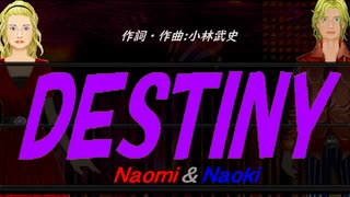 【Naomi＆Naoki】ＤＥＳＴＩＮＹ【カバー曲】