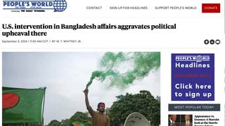大統領選中でも世界に軍事介入する米国、ジョージアおバングラデッシュの悲惨な現状□