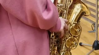 シャルル / バルーンをサックスで演奏してみました。【小さいサックス吹き】【佐藤佳世】