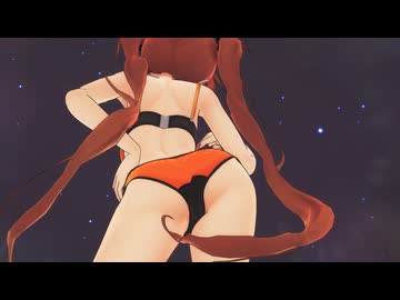 【MMD艦これ】村雨が部屋着でシンデレラ(Giga First Night Remix)