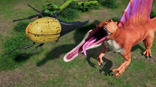 最強王図鑑 ～The Ultimate Battles～　第40話　【最強王トーナメント】ヘラクレスオオカブト VS スピノサウルス